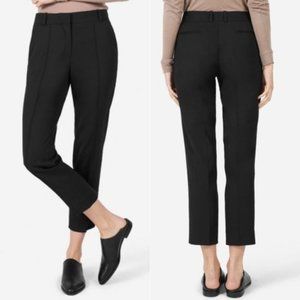 Everlane GoWeave 100% Wool Trousers Pants Black 2